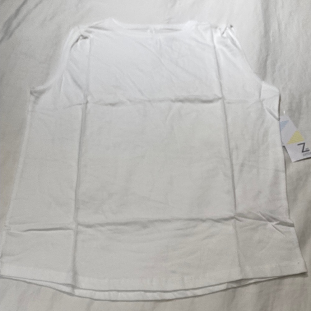 Zella White Sleeveless Top